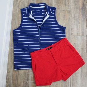 Banana Republic, Bright Red Hampton Fit Short, 4